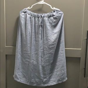 Gap midi skirt